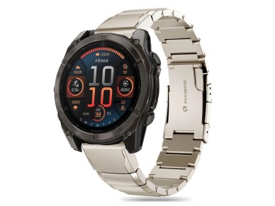 Tech-Protect SteelBand Bracelet for Garmin Fenix 5X / 5X PLUS / 6X / 6X PRO / 7X / 8 (51 MM) - Titan