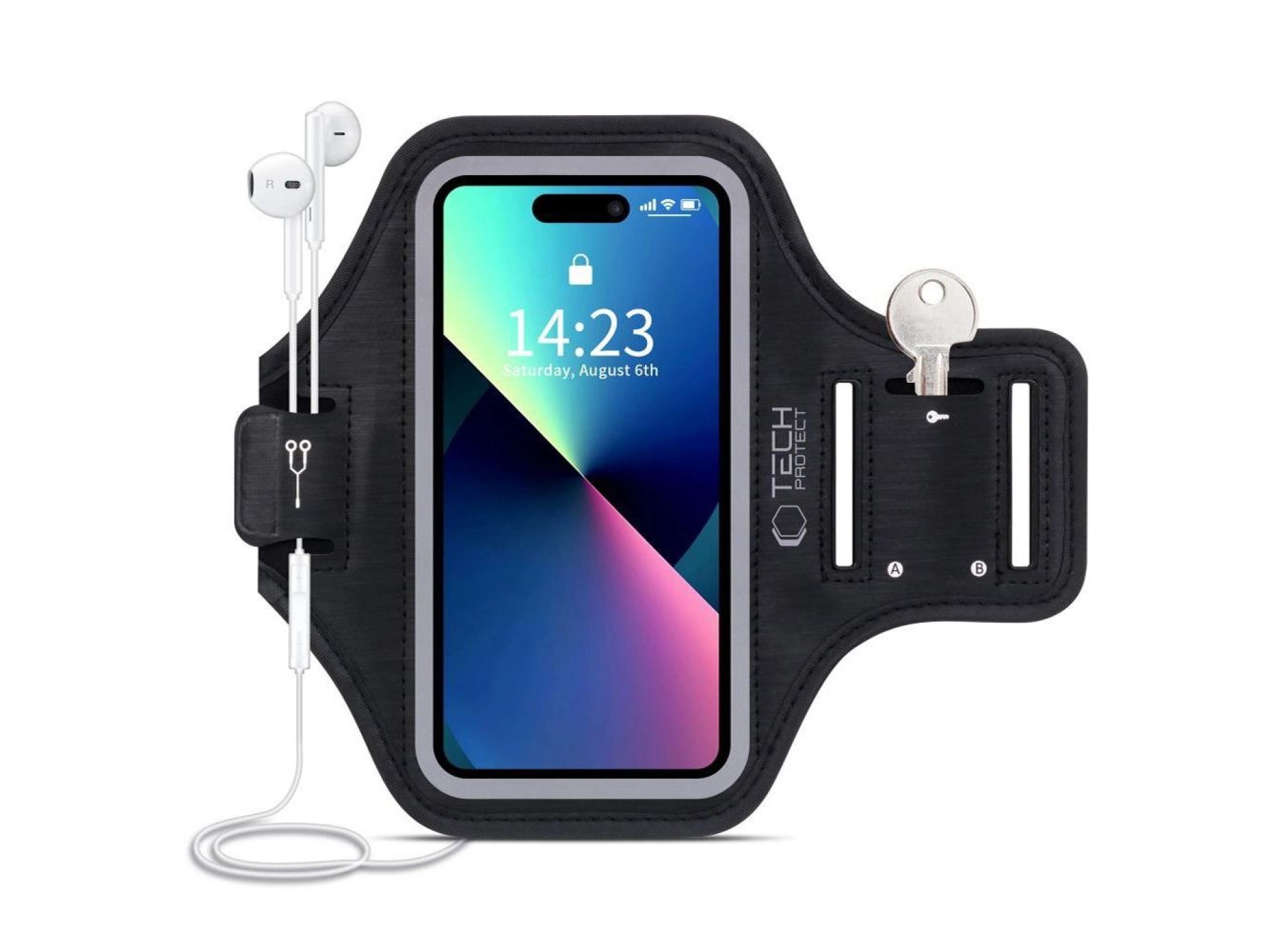 Estojo para ombro Tech-Protect M4 Armbend - Preto