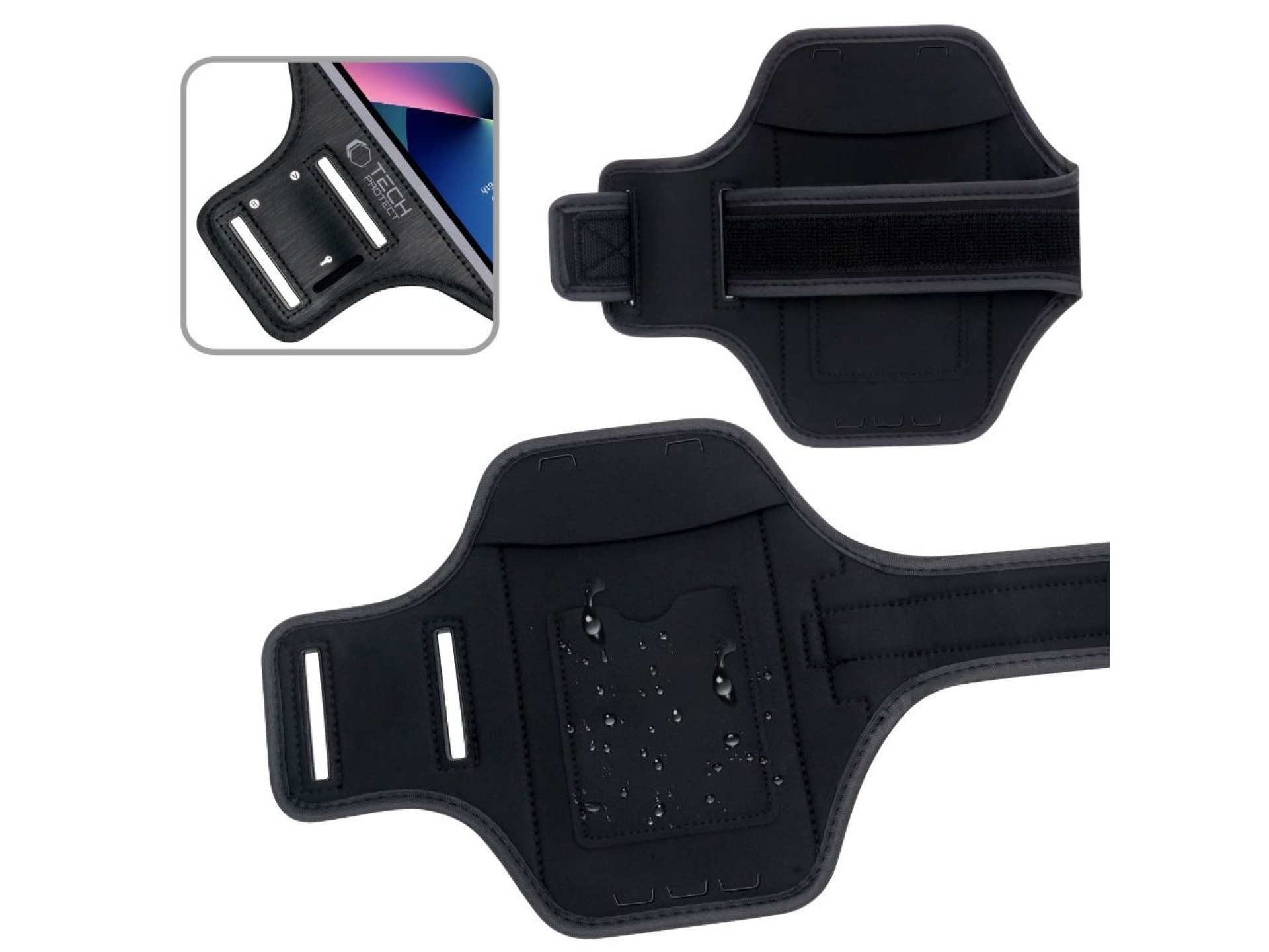 Estojo para ombro Tech-Protect M4 Armbend - Preto