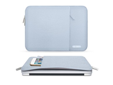 Capa protetora para laptop Tech-Protect de 13 a 14 polegadas - Azul