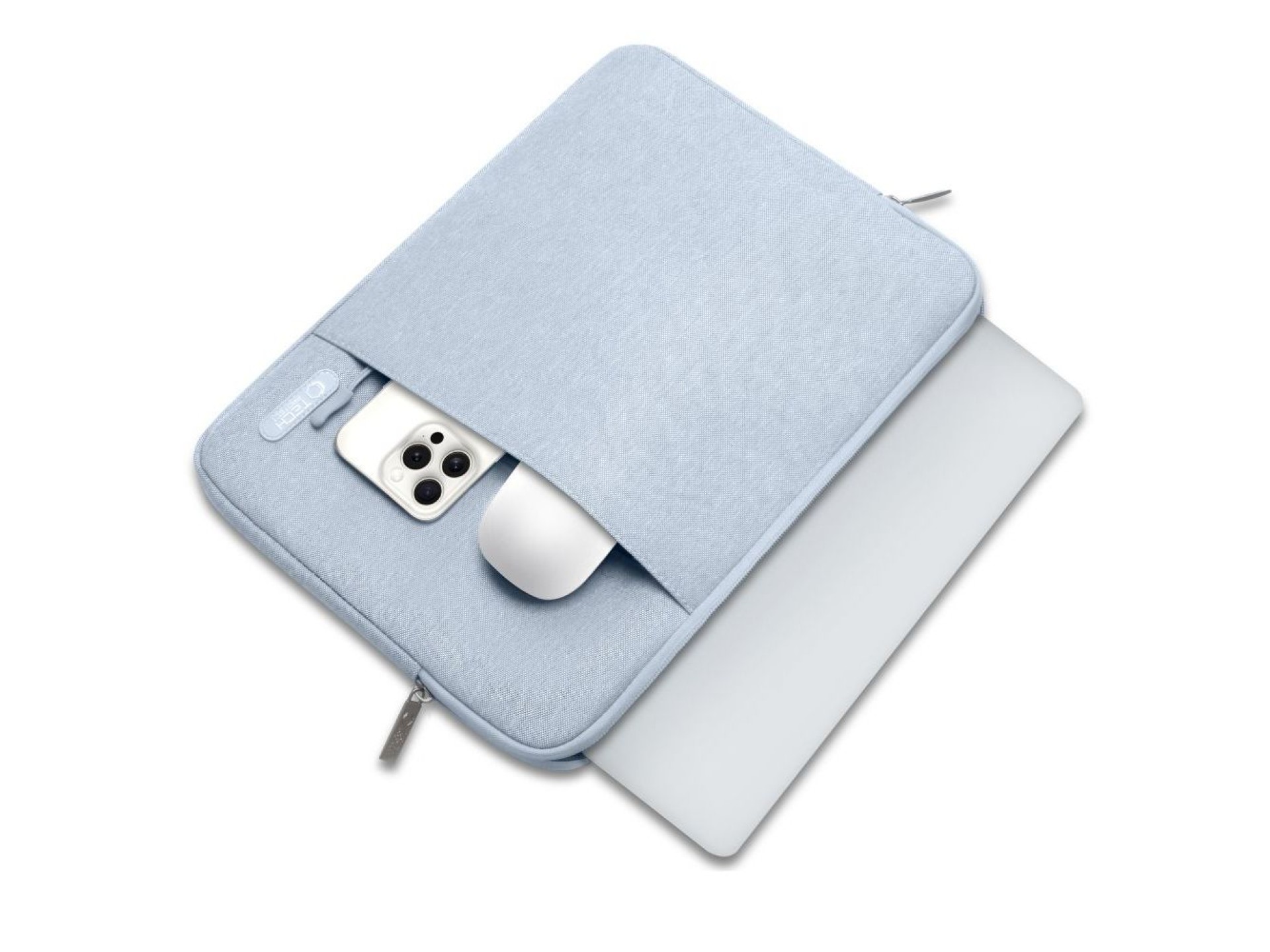Capa protetora para laptop Tech-Protect de 13 a 14 polegadas - Azul