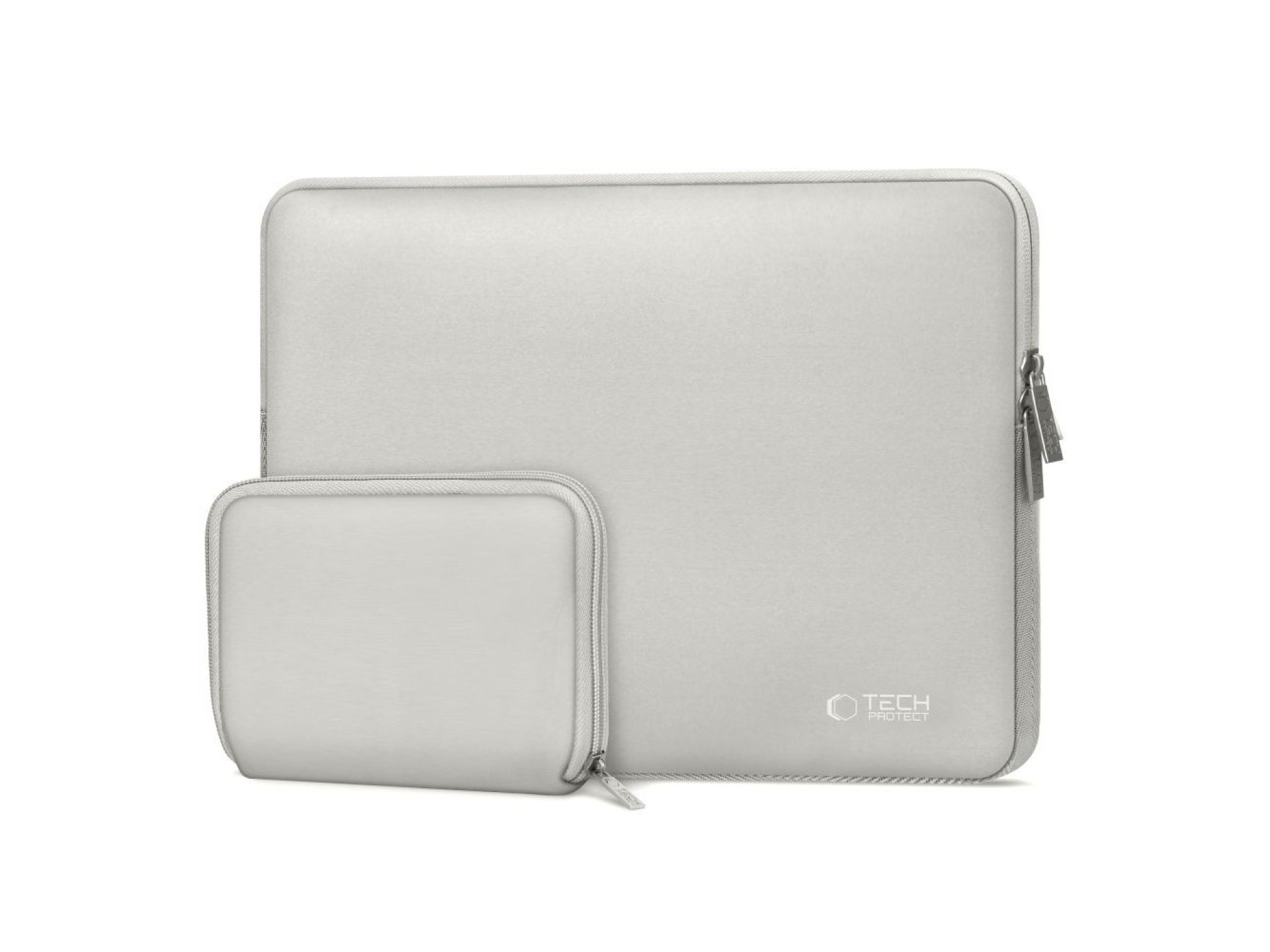 Bolsa para laptop Tech-Protect Neoslim de 15 a 16 polegadas - Cinza