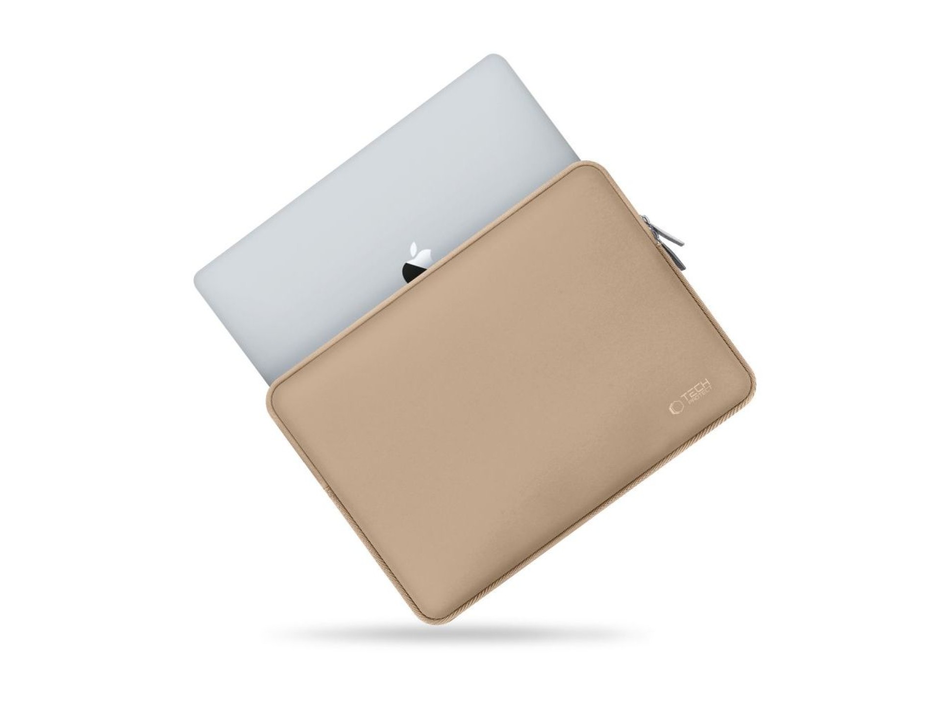 Bolsa para laptop Tech-Protect Neoslim de 15 a 16 polegadas - Bege