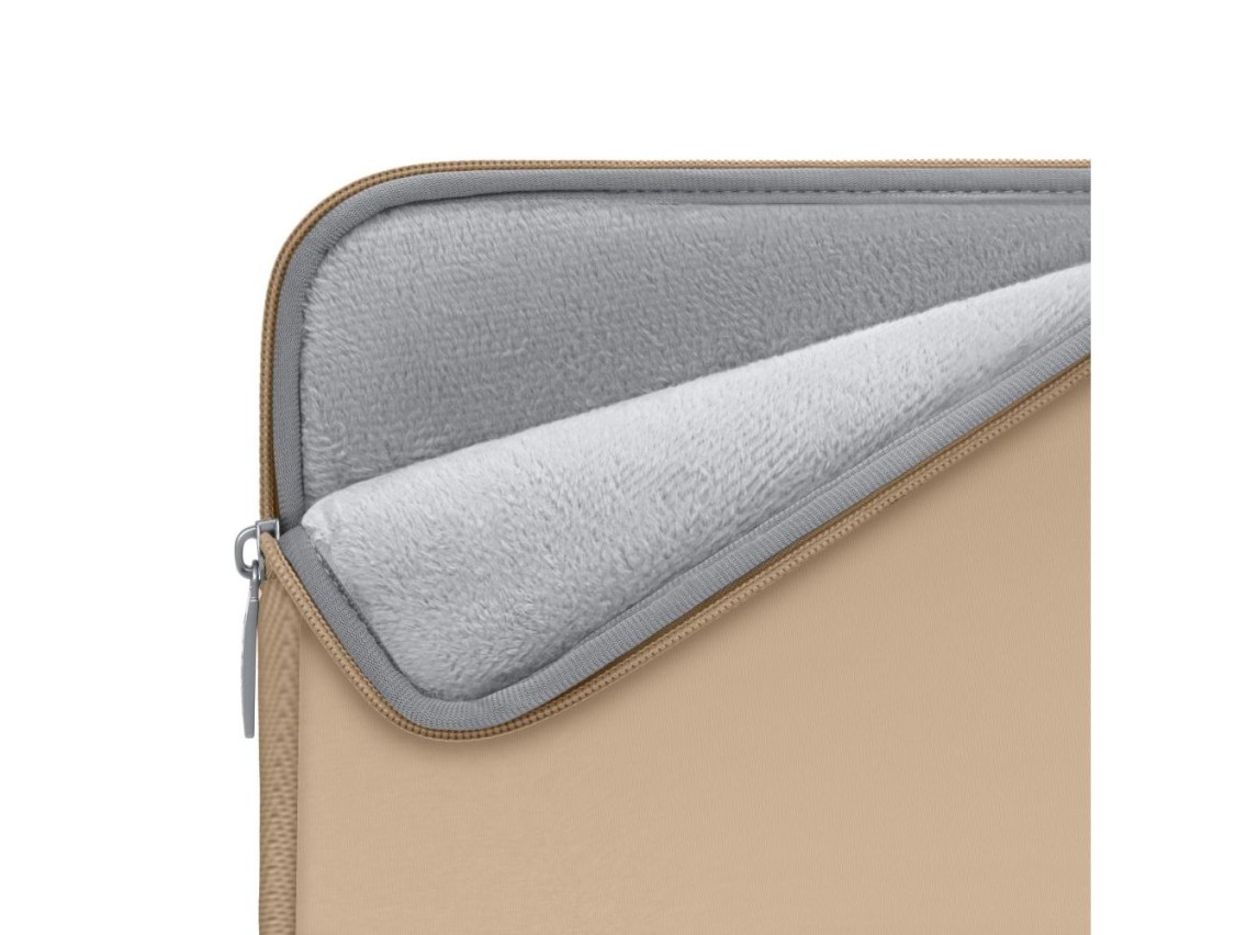 Bolsa para laptop Tech-Protect Neoslim de 15 a 16 polegadas - Bege