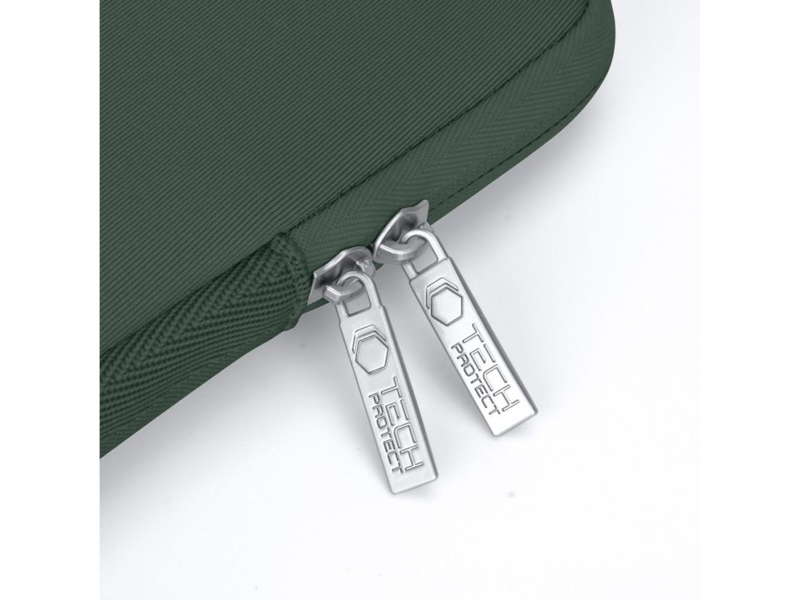 Bolsa para laptop Tech-Protect Neoslim de 15 a 16 polegadas - Verde