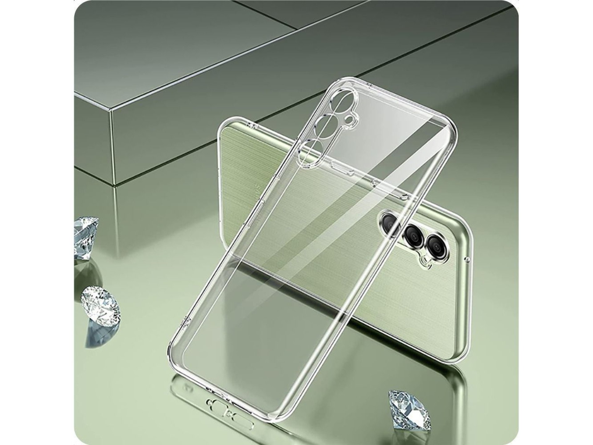 Capa Tech-Protect FlexAir+ para Xiaomi Redmi 14C / Poco C75 - Transparente