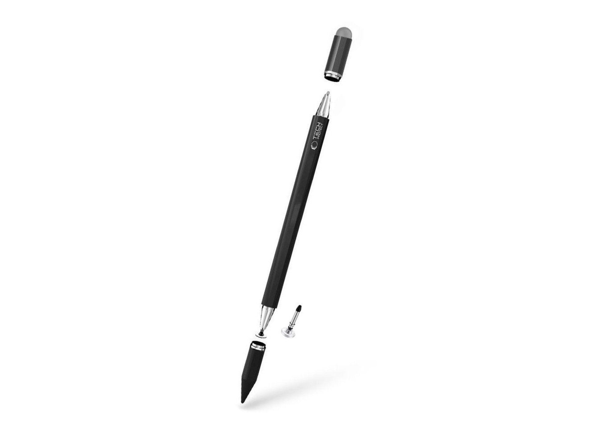 Lápiz óptico pasivo Tech-Protect USP200 de 3 puntas - Negro