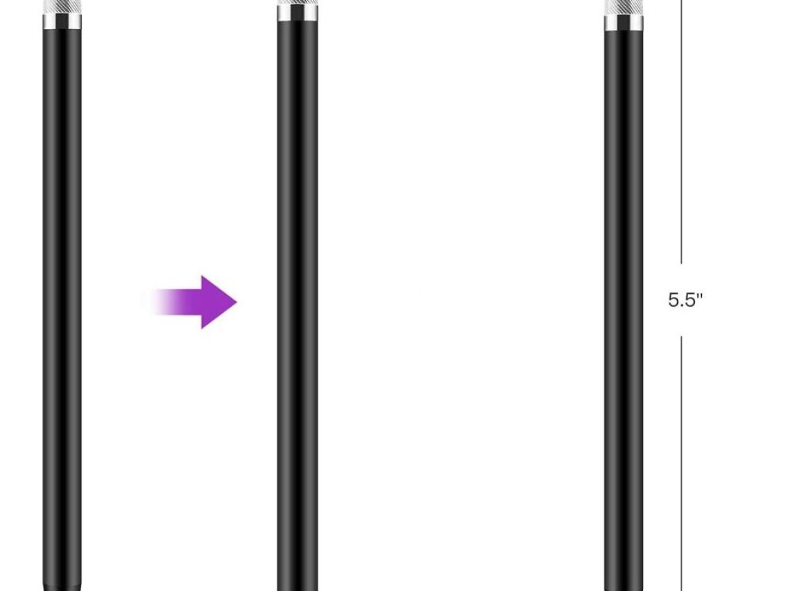 Lápiz táctil pasivo Tech-Protect USP100 de 4 puntas - Morado