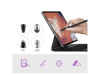 Tech-Protect USP100 4-TIP Touch Stylus Passive Pen - Black Tech-Protect USP100 4-TIP Touch Stylus Passive Pen - Black