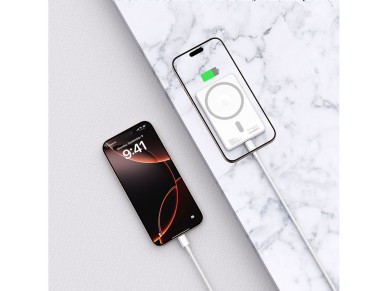 Powerbank Tech-Protect PB33 LifeMag MagSafe 5000mAH - silver Powerbank Tech-Protect PB33 LifeMag MagSafe 5000mAH - silver