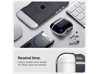 Funda Spigen Classic C1 para AirPods 4 - Grafito Funda Spigen Classic C1 para AirPods 4 - Grafito