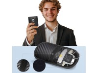 Tech-Protect KLR100 RFID Blocking Car Key Case - Black - Carbon