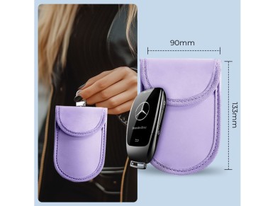 Tech-Protect KLR100 RFID Blocking Car Key Case - Purple