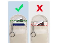 Tech-Protect KLR100 RFID Blocking Car Key Case - Beige