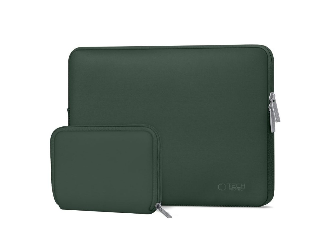 Mochila para laptop Tech-Protect Neoslim 13-14 - Verde