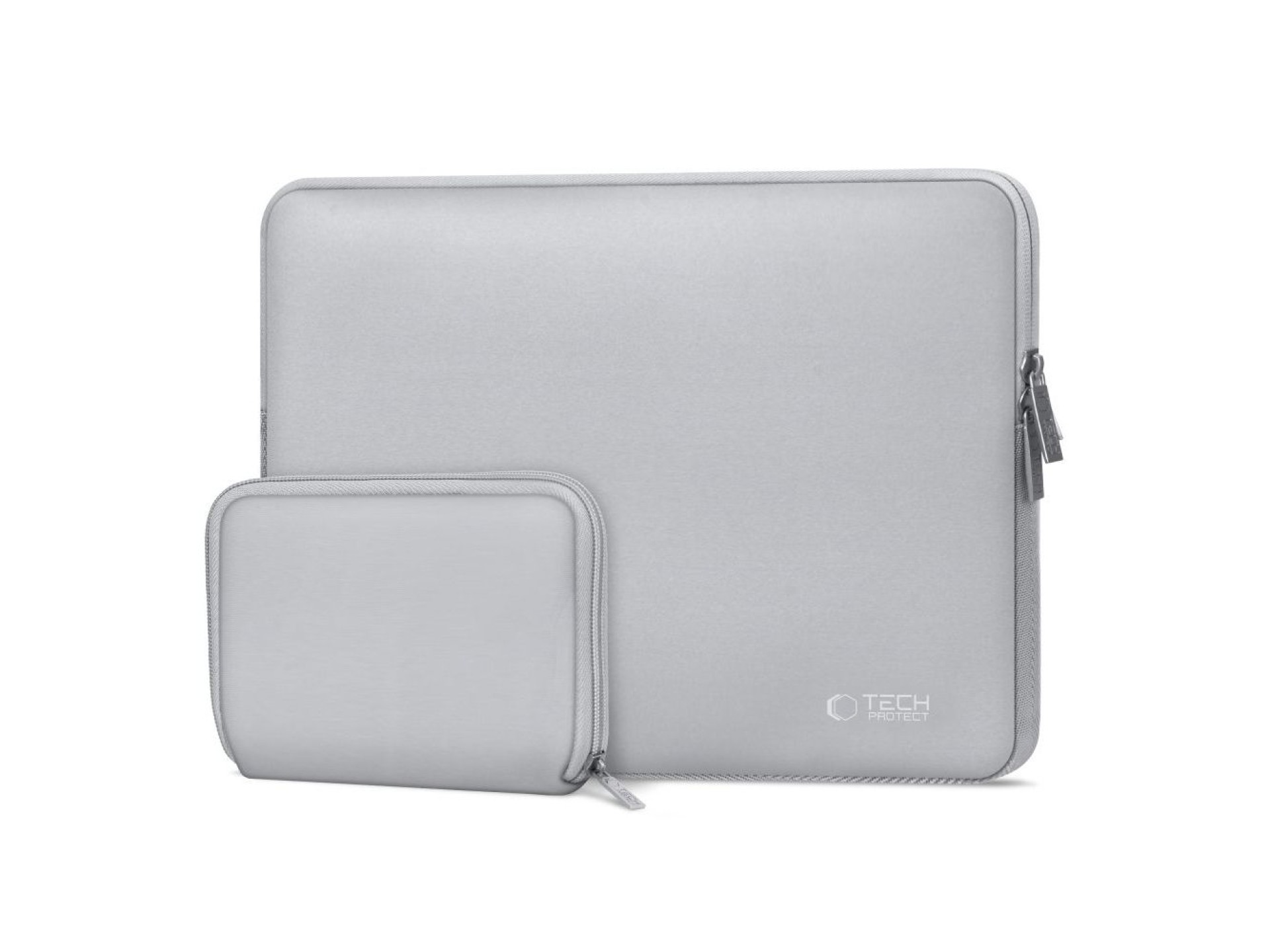 Bolsa para laptop Tech-Protect Neoslim de 13 a 14 polegadas - Cinza