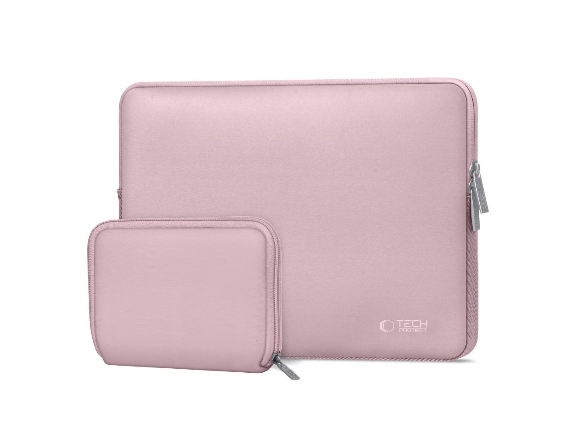 Bolsa para laptop Tech-Protect Neoslim de 13 a 14 polegadas - Rosa