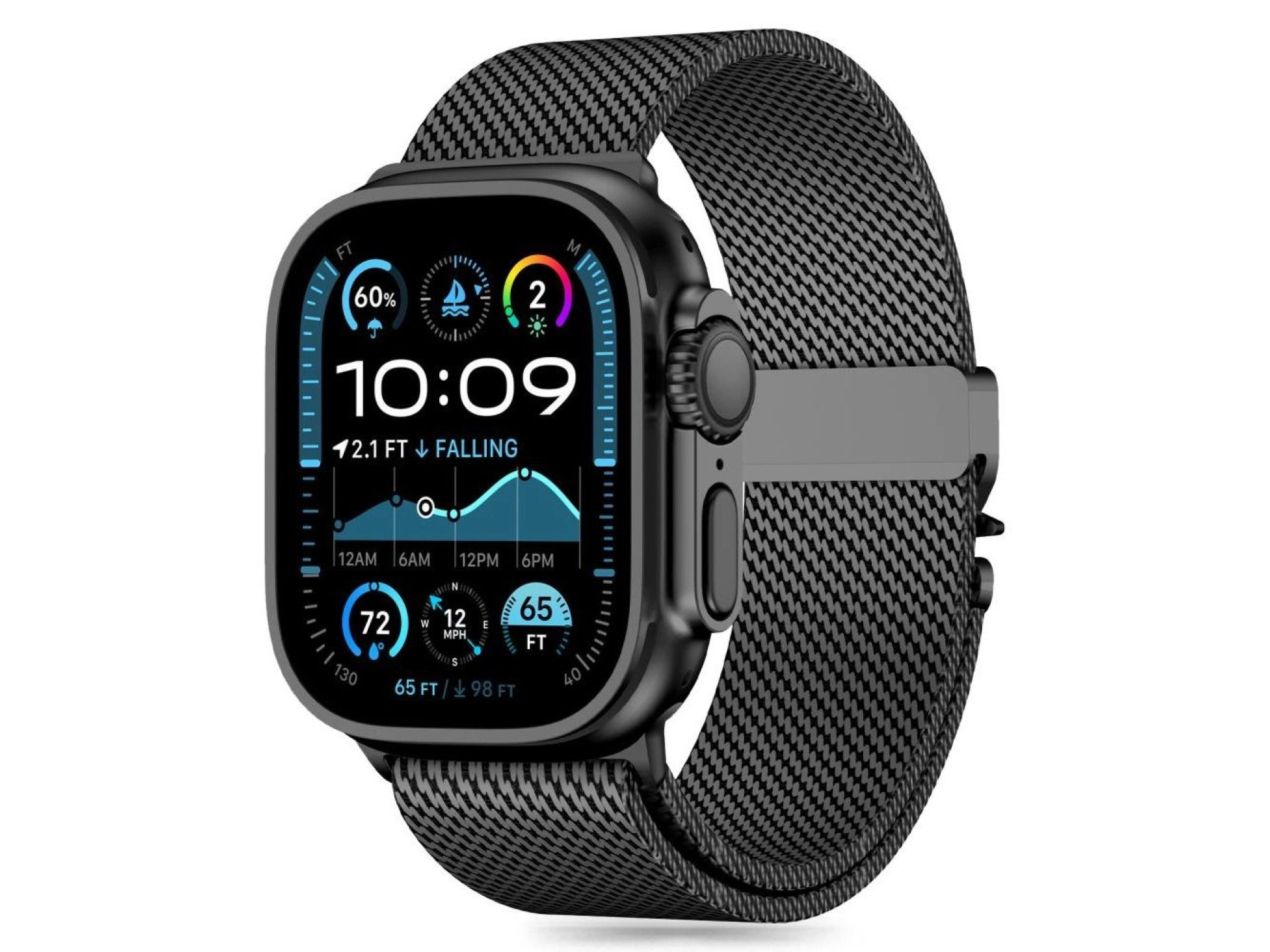 Correa Tech-Protect Milano para Apple Watch 6 / 7 / 8 / 9 / 10 / SE / Ultra 1 / 2 (44 / 45 / 46 / 49