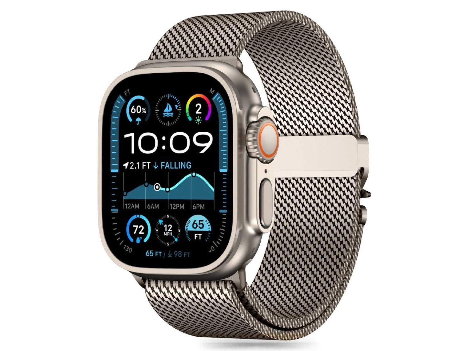 Correa Tech-Protect Milano para Apple Watch 6 / 7 / 8 / 9 / 10 / SE / Ultra 1 / 2 (44 / 45 / 46 / 49