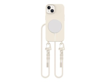 Tech-Protect MagNecklace MagSafe iPhone 14 Case - Beige Tech-Protect MagNecklace MagSafe iPhone 14 Case - Beige