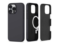 Funda Tech-Protect de silicona MagSafe para iPhone 16 Pro - Negra Funda Tech-Protect de silicona MagSafe para iPhone 16 Pro - Negra