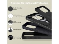 Funda Tech-Protect de silicona MagSafe para iPhone 16 Pro - Negra Funda Tech-Protect de silicona MagSafe para iPhone 16 Pro - Negra