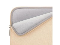 Capa protetora Tech-Protect para laptop de 15 a 16 polegadas - bege Capa protetora Tech-Protect para laptop de 15 a 16 polegadas - bege