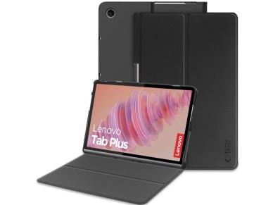 Capa protetora Tech-Protect SmartCase para Lenovo TAB PLUS - Preta