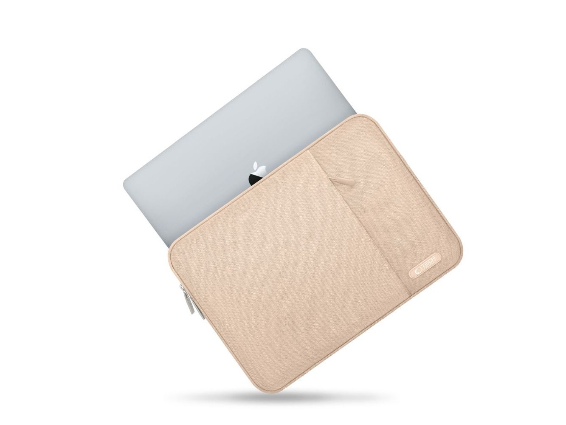 Capa protetora Tech-Protect para laptop de 13 a 14 polegadas - Bege