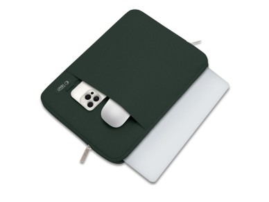 Capa protetora Tech-Protect para laptop de 15 a 16 polegadas - verde