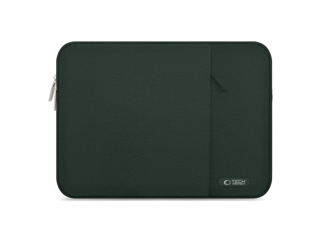 Capa protetora Tech-Protect para laptop de 15 a 16 polegadas - verde