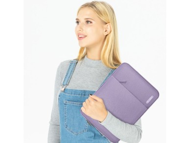 Capa protetora Tech-Protect para laptop de 13 a 14 polegadas - Lavanda