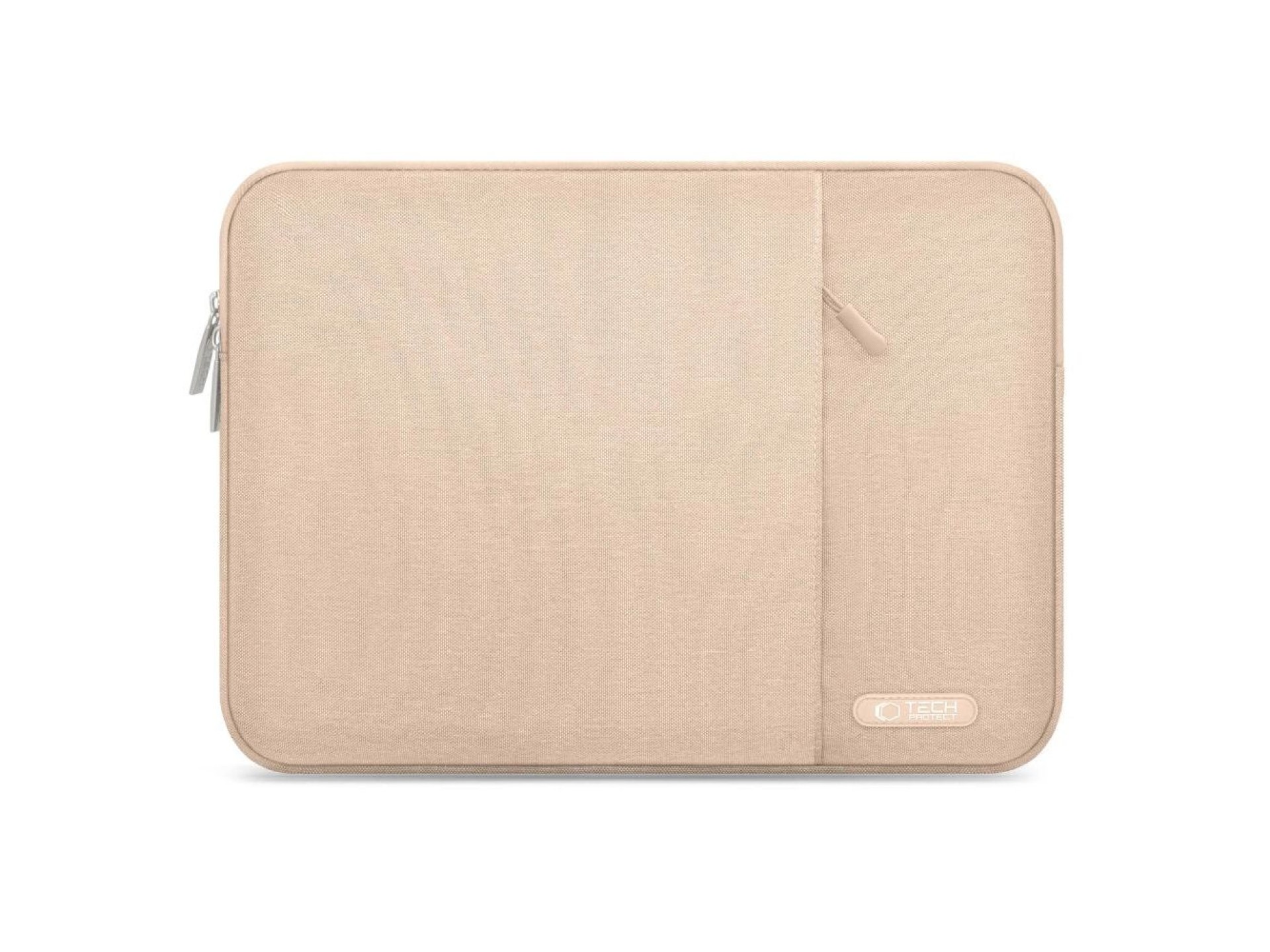 Capa protetora Tech-Protect para laptop de 13 a 14 polegadas - Bege