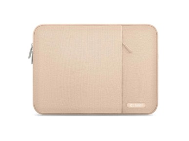 Capa protetora Tech-Protect para laptop de 13 a 14 polegadas - Bege Capa protetora Tech-Protect para laptop de 13 a 14 polegadas - Bege