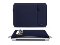 Capa protetora Tech-Protect para laptop de 13 a 14 polegadas - Azul Marinho Capa protetora Tech-Protect para laptop de 13 a 14 polegadas - Azul Marinho