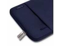 Capa protetora Tech-Protect para laptop de 13 a 14 polegadas - Azul Marinho Capa protetora Tech-Protect para laptop de 13 a 14 polegadas - Azul Marinho