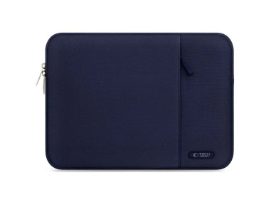 Capa protetora Tech-Protect para laptop de 13 a 14 polegadas - Azul Marinho