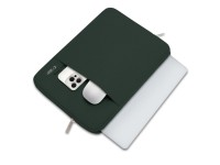 Capa protetora Tech-Protect para laptop de 13 a 14 polegadas - verde Capa protetora Tech-Protect para laptop de 13 a 14 polegadas - verde