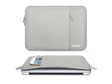 Capa protetora Tech-Protect para laptop de 13 a 14 polegadas - Cinza