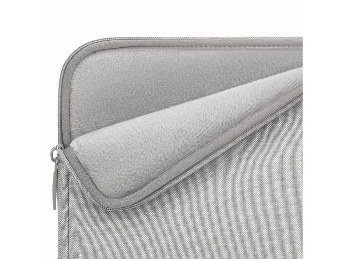 Capa protetora Tech-Protect para laptop de 13 a 14 polegadas - Cinza