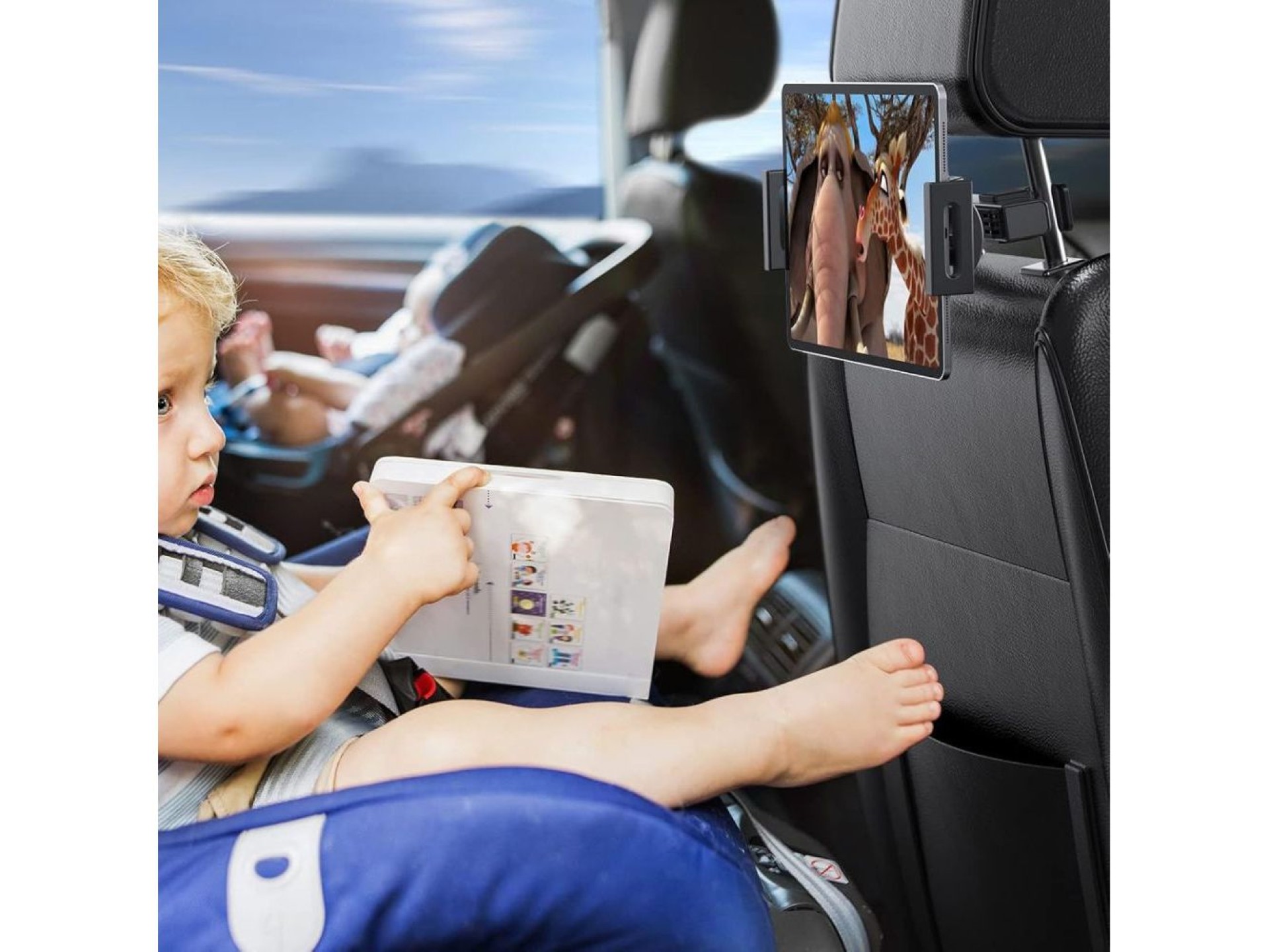 Tech-Protect V3 Headrest Car Mount - Black