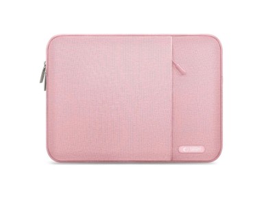 Capa protetora Tech-Protect para laptop de 13 a 14 polegadas - Rosa