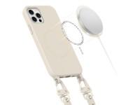 Tech-Protect MagNecklace MagSafe Case for iPhone 12 / 12 Pro - Beige Tech-Protect MagNecklace MagSafe Case for iPhone 12 / 12 Pro - Beige