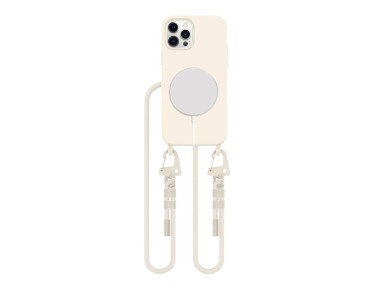 Tech-Protect MagNecklace MagSafe Case for iPhone 12 / 12 Pro - Beige Tech-Protect MagNecklace MagSafe Case for iPhone 12 / 12 Pro - Beige