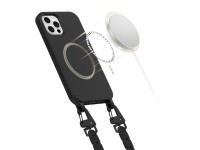 Capa Tech-Protect MagNecklace MagSafe para iPhone 12 / 12 Pro - Preta Capa Tech-Protect MagNecklace MagSafe para iPhone 12 / 12 Pro - Preta