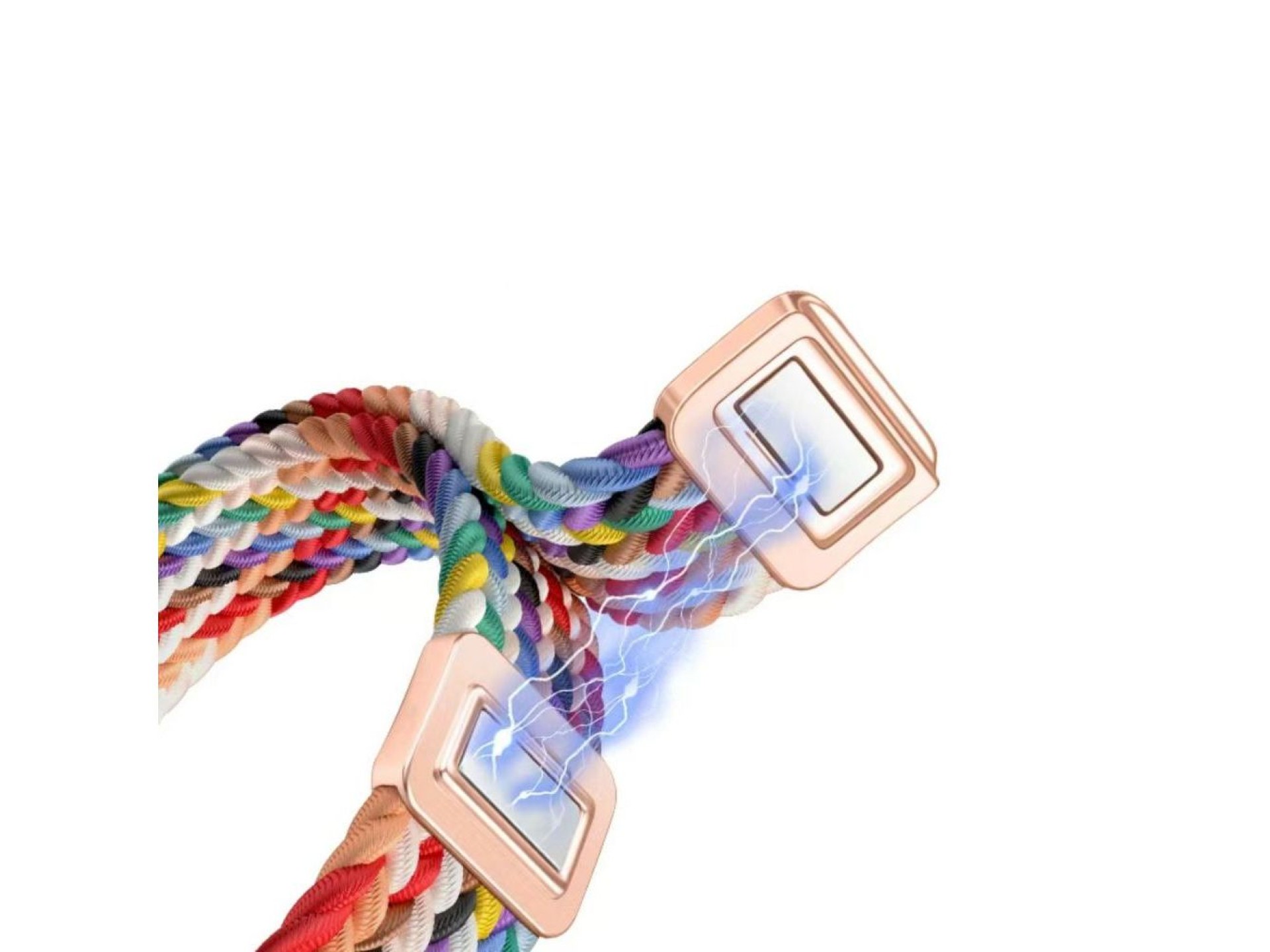 Correa Tech-Protect NylonMag para Xiaomi Smart Band 8 / 9 / NFC - Negra