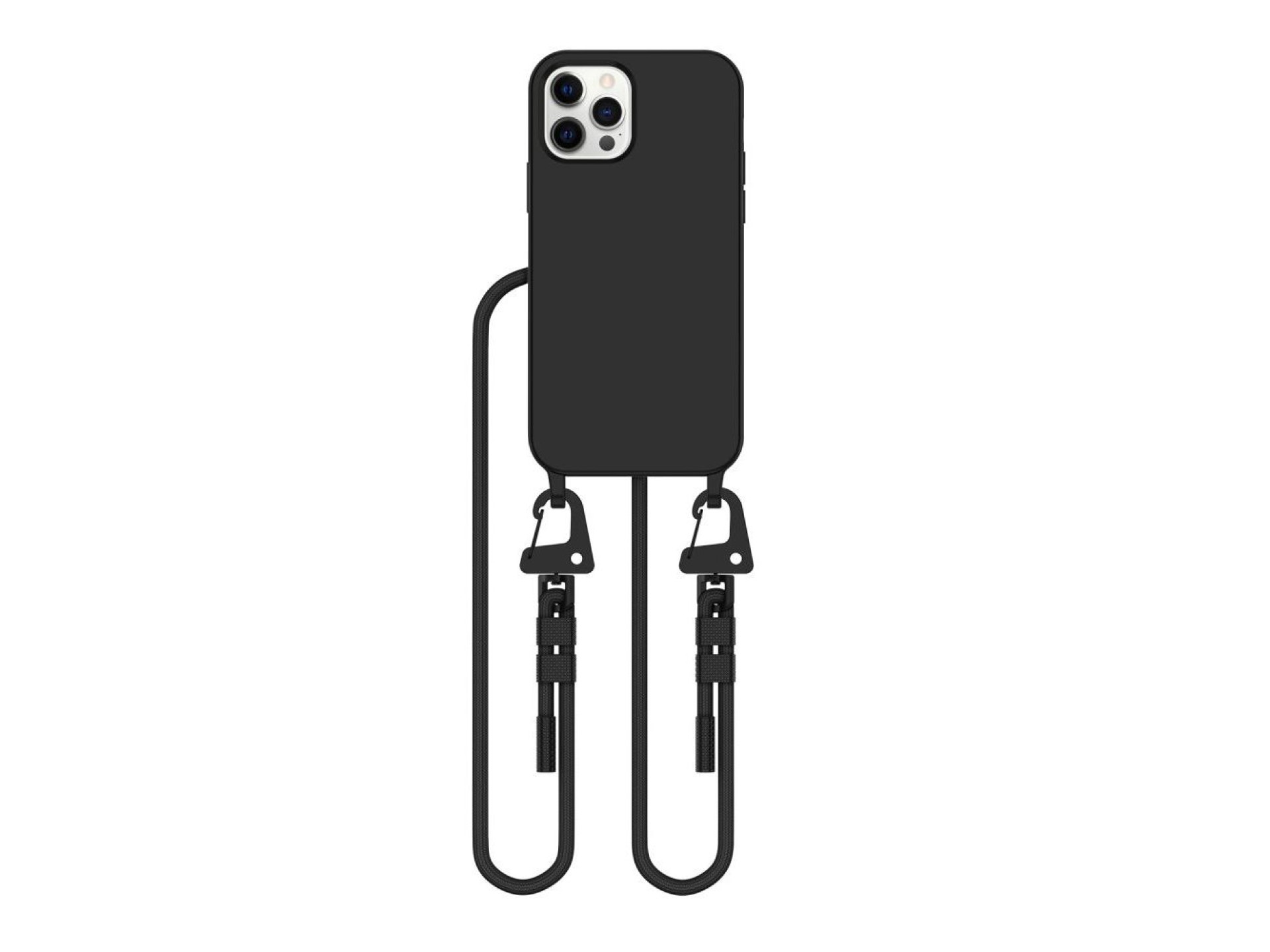 Capa Tech-Protect MagNecklace MagSafe para iPhone 12 / 12 Pro - Preta