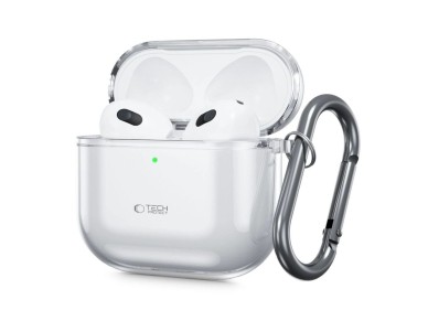 Capa Tech-Protect FLEXAir para Apple AirPods 4 - Transparente