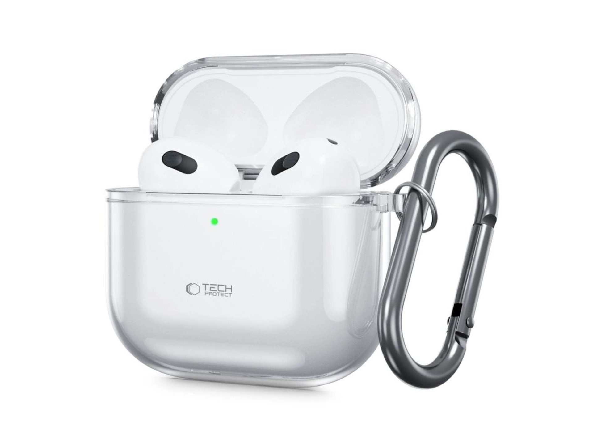 Capa Tech-Protect FLEXAir para Apple AirPods 4 - Transparente