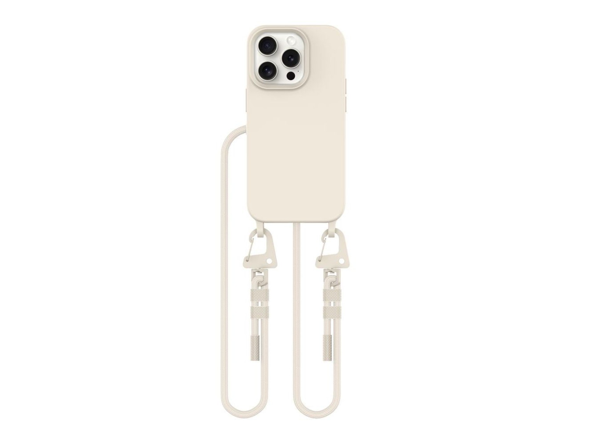 Tech-Protect MagNecklace MagSafe iPhone 15 Pro Case - Beige